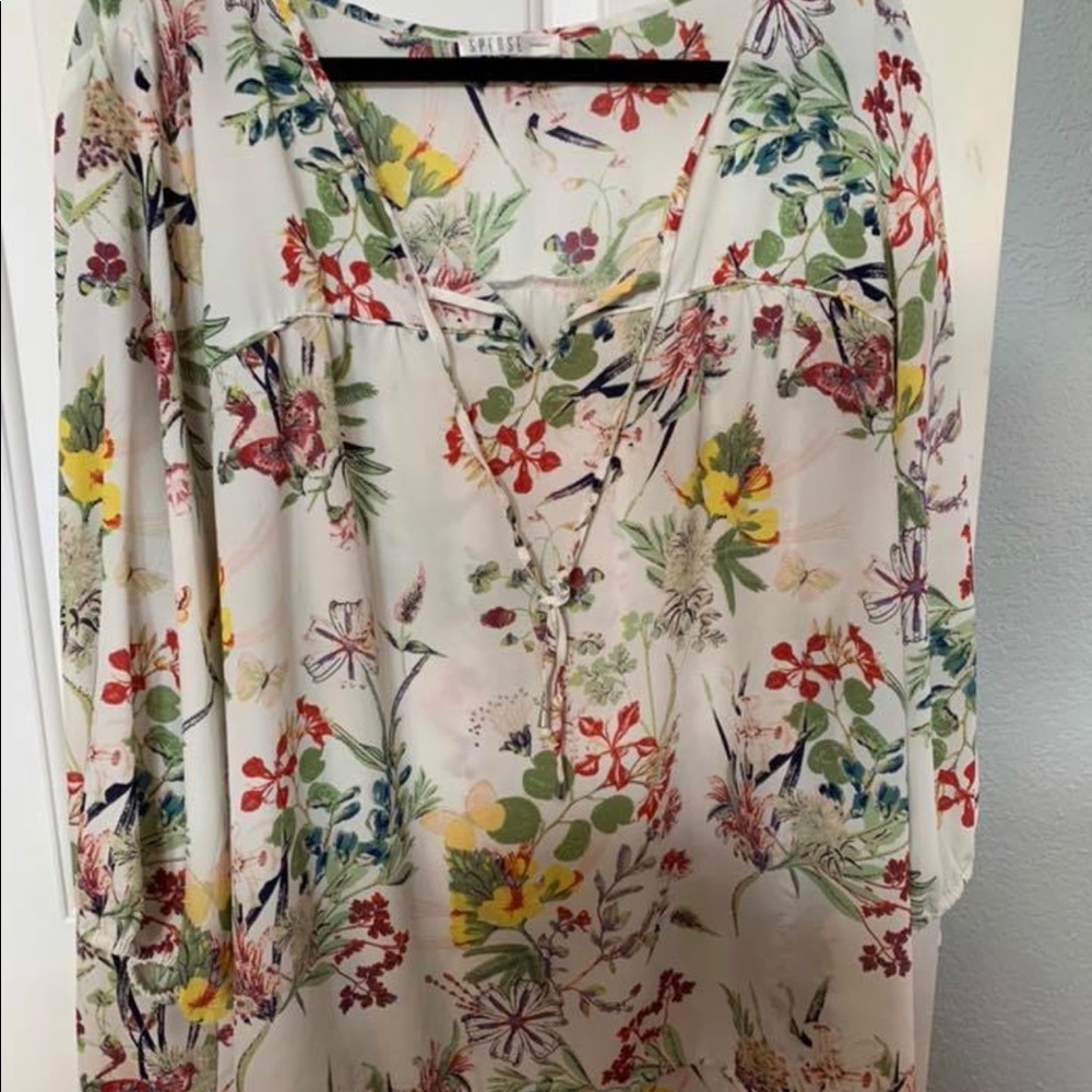 Plus size floral top from Marshall’s